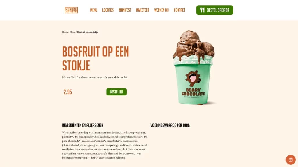 Sababa website case door Areza